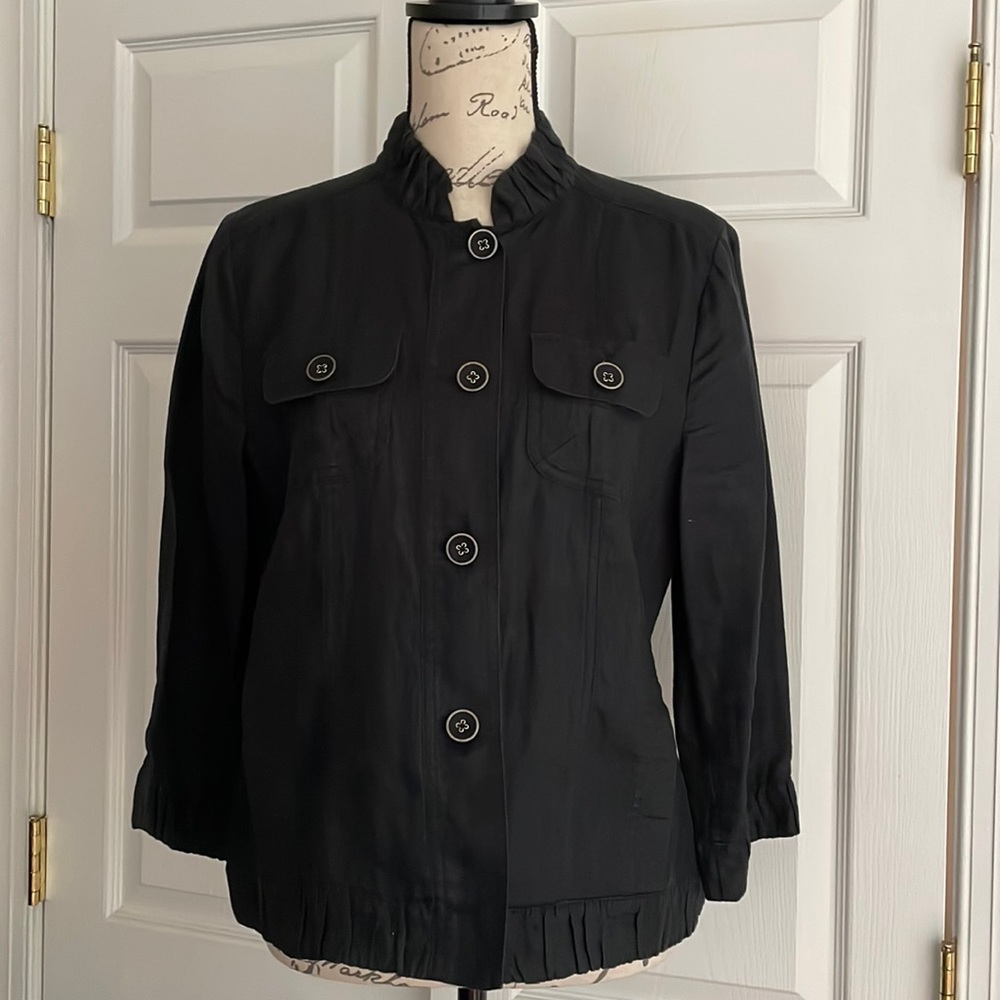 Chico’s jacket 100% Linen